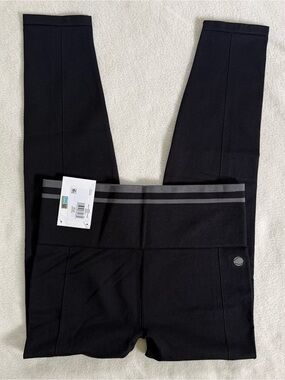 Penn Tennis High-Waist Black Leggings